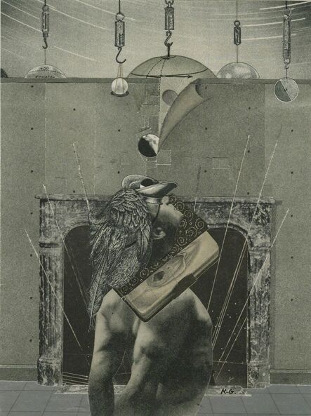 Ken Graves, ‘Man with Atlas’, 1991