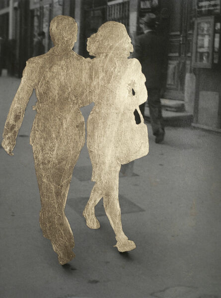 Carolle Benitah, ‘Couple marchant dans la rue/Couple walking in the street’, 2019