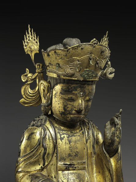Unknown Artist, ‘Seated bodhisattva (detail)’, 1392-1910