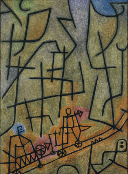 Paul Klee, ‘ Conquest of the Mountain’, 1939