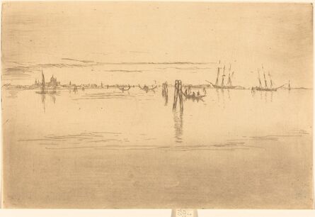 James Abbott McNeill Whistler, ‘Long Lagoon’, 1880