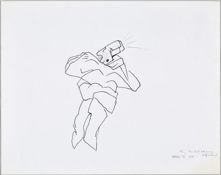 Maria Lassnig, ‘Television Selfportrait’, 1975
