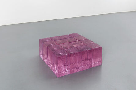 Ann Veronica Janssens, ‘16 pink blocks (600)’, 2016
