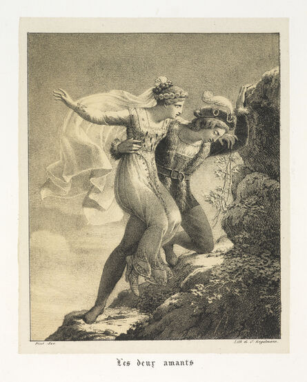 François-Edouard Picot, ‘Les deux amants’, 1820