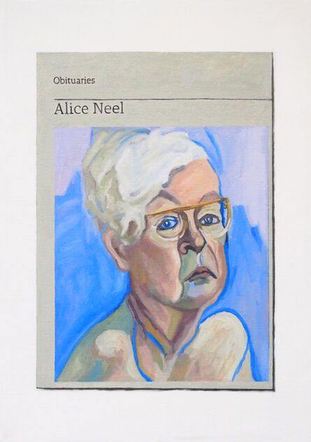 Hugh Mendes, ‘Obituary: Alice Neel’, 2019