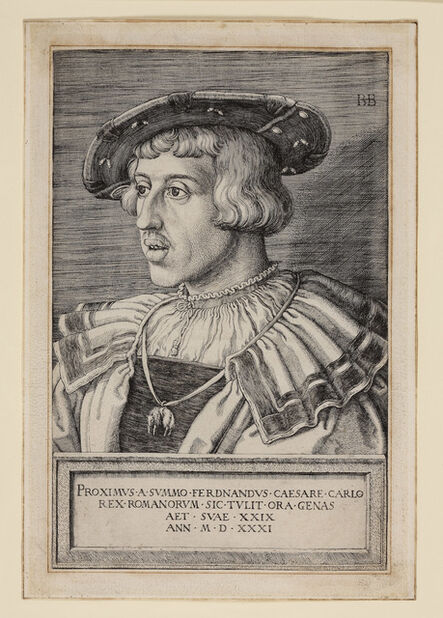 Barthel Beham, ‘The Emperor Ferdinand I.’, 1531
