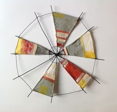 Emily Payne, ‘Pinwheel (red/grey)’, 2012