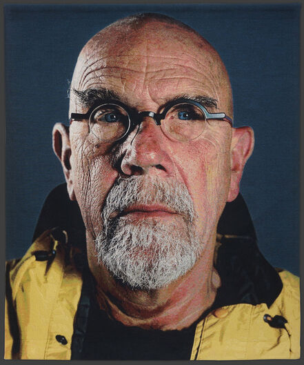 Chuck Close, ‘Self-Portrait (Yellow Raincoat)’, 2013