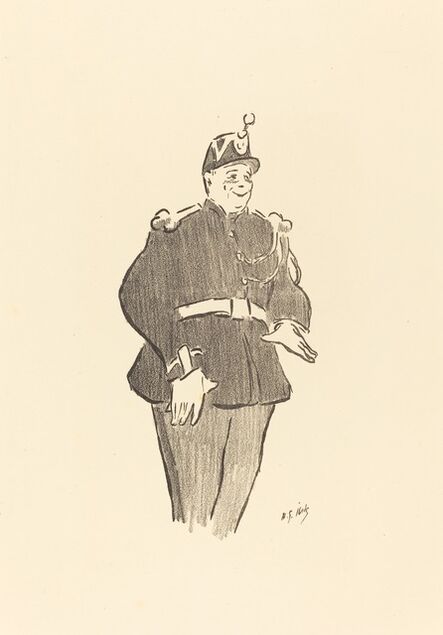 Henri-Gabriel Ibels, ‘Gendarme’, 1893