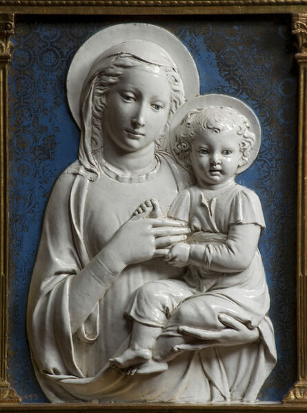 Luca della Robbia, ‘Madonna and Child’, 1441-1445