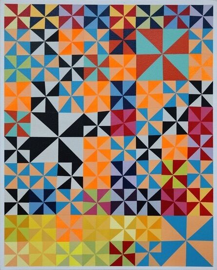 Christopher Cascio, ‘Untitled (Pinwheels Grid Variation)’, 2021