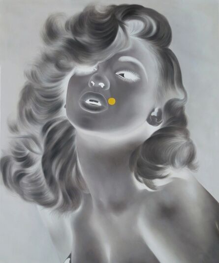 Tim Sullivan, ‘White Shadow (Jayne with Yellow Dot)’, 2014