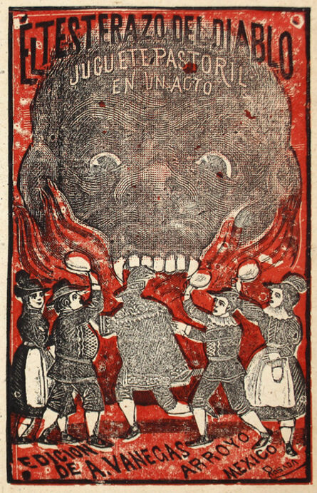 José Guadalupe Posada, ‘El Testerazo Del Diablo’, ca. 1891