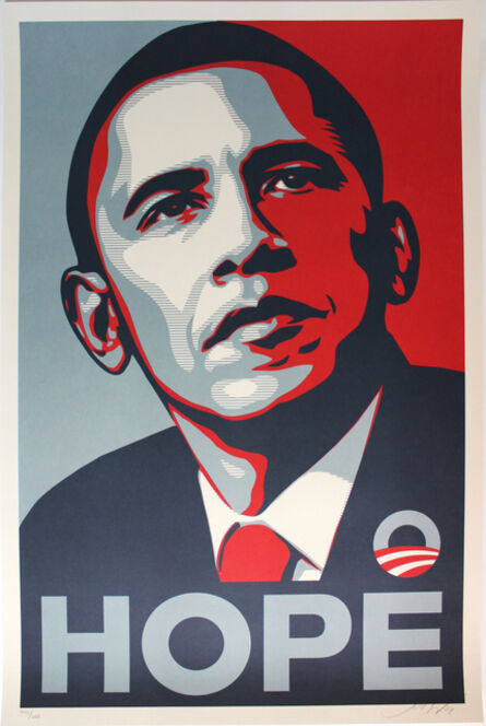 Shepard Fairey, ‘HOPE (Obama)’, 2008