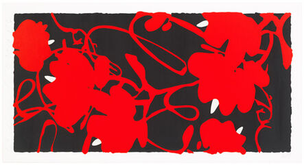 Donald Sultan, ‘Lantern Flowers Red, Feb 17’, 2012