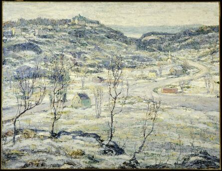 Ernest Lawson, ‘Harlem Valley, Winter’, ca. 1921
