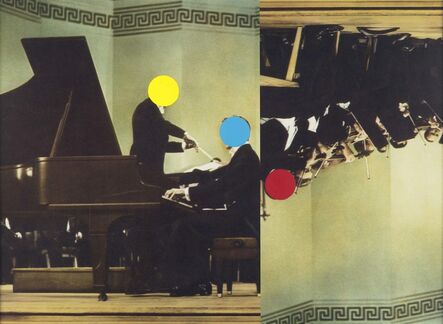John Baldessari, ‘Conductor/Pianist/Orchestra (Red/Yellow/Blue)’, 1995/2007