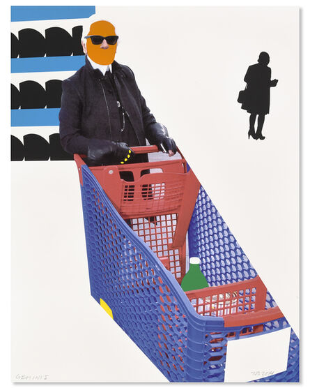 John Baldessari, ‘Karl Lagerfeld’, 2015