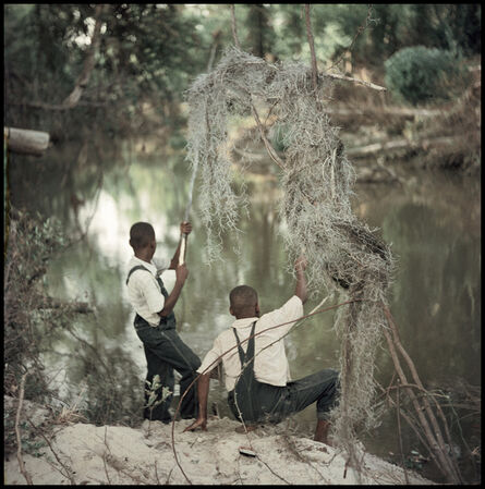 Gordon Parks, ‘Untitled, Shady Grove, Alabama (Boys Fishing 37.048)’, 1956