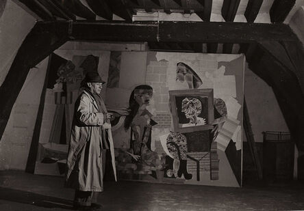 Brassaï, ‘Picasso with "Les Femmes à Leur Toilette"’, 1939c/1960c