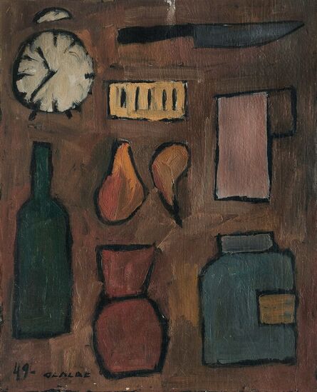 Gastón Olalde, ‘Composición con elementos’, 1949