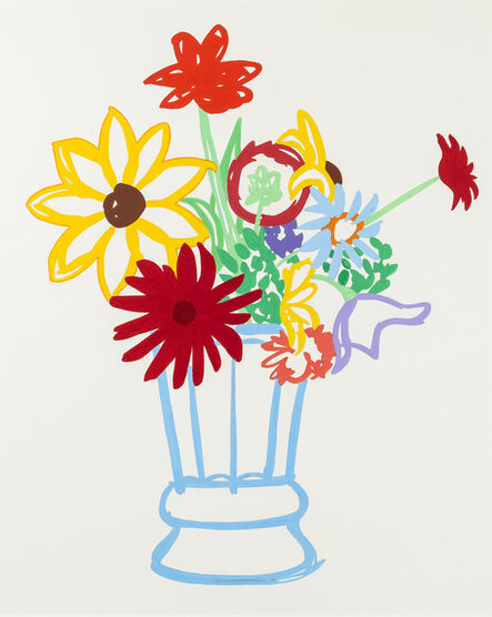 Tom Wesselmann, ‘Study for Wildflower Bouquet’, 1990