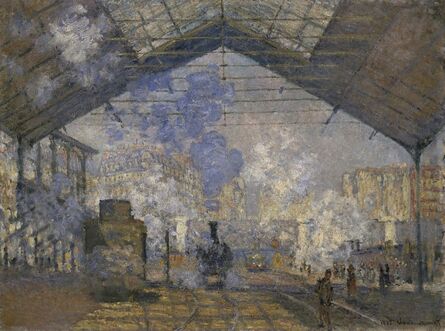 Claude Monet, ‘La Gare Saint Lazare’, 1877