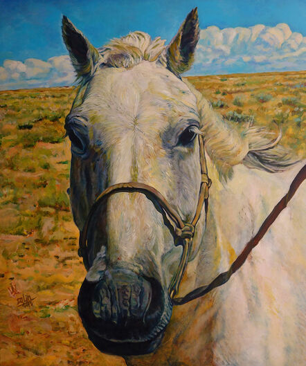 Wang Dalin, ‘White Horse I’, 2012