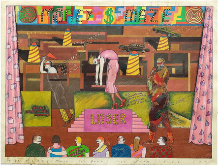 Sue Coe, ‘The Money Maze’, 1978-1985