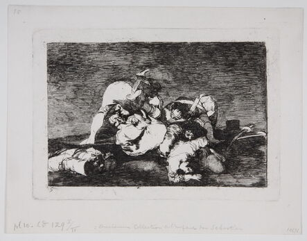 Francisco de Goya, ‘ Tampoco. - Nor [do these] either.’, 1810-1815