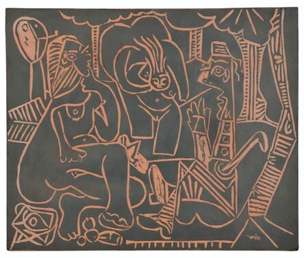 Pablo Picasso, ‘Le déjeuner sur l'herbe AR 517’, 1964