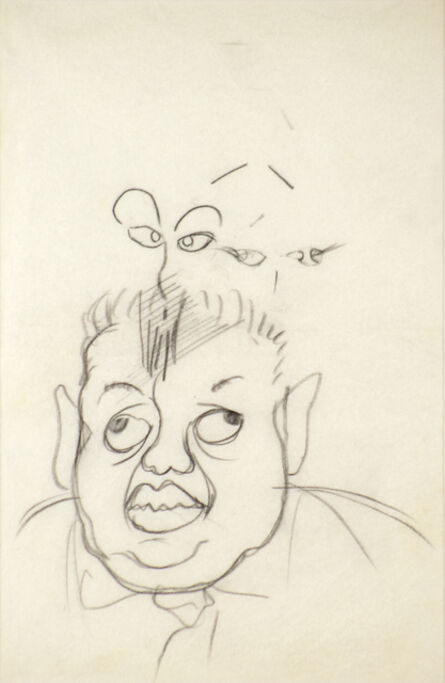 Frida Kahlo, ‘Portrait of Diego Rivera’, ca. 1933