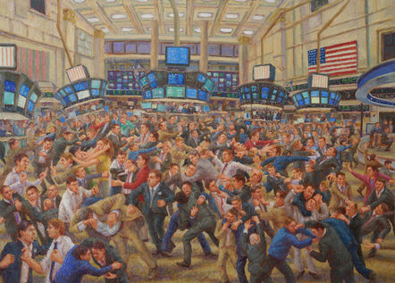 John Alexander Parks, ‘The New York Stock Exchange’, 2015
