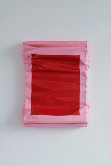 Angela de la Cruz, ‘Layers - Small (Red/Brilliant Pink)’, 2019