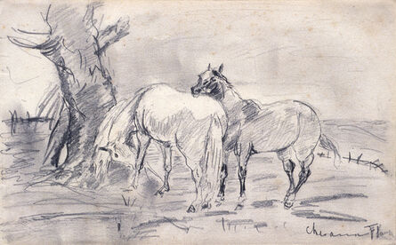 Henri de Toulouse-Lautrec, ‘Horses’, 1878-1879
