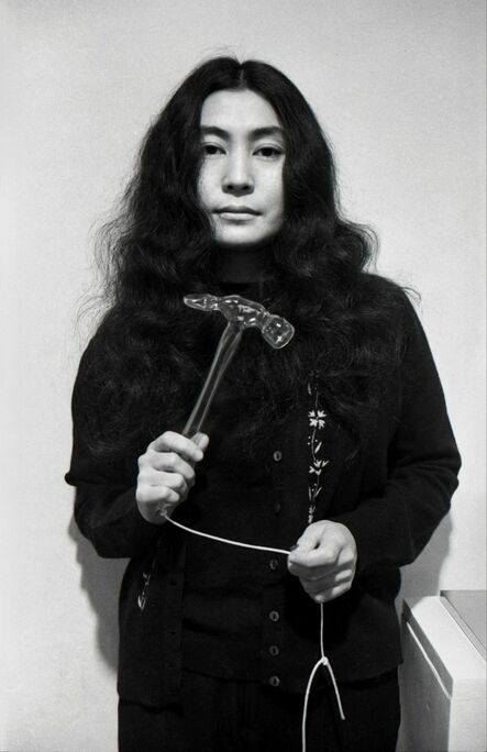 Clay Perry, ‘Yoko Ono (with glass hammer)’, 1967