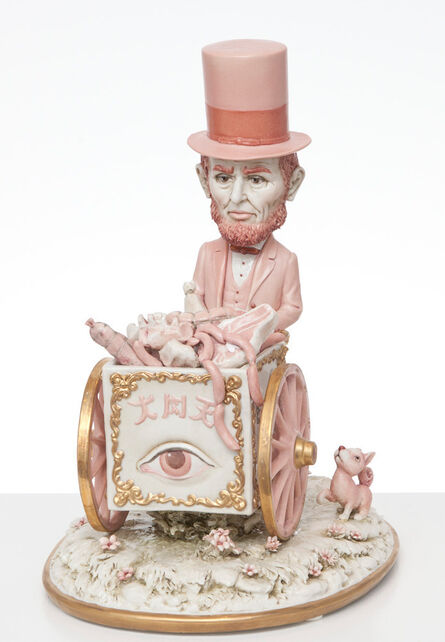 Mark Ryden, ‘Pink Lincoln Meat Cart’, 2013