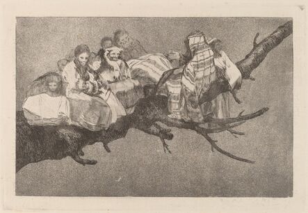 Francisco de Goya, ‘Disparate ridiculo (Ridiculous Folly)’, in or after 1816
