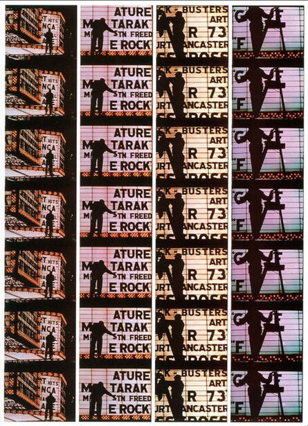 William Klein, ‘Film Strips from Broadway by Light 4’, 1958