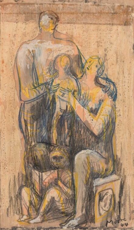 Henry Moore, ‘Family Group’, 1944
