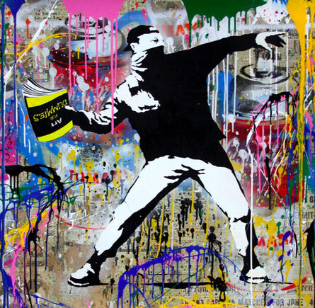Mr. Brainwash, ‘Banksy Thrower’, 2018