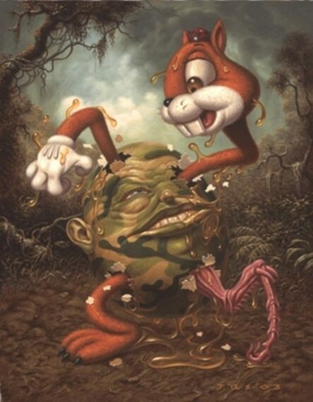 Todd Schorr, ‘Futility in the Face of A Hostile World’, 2008