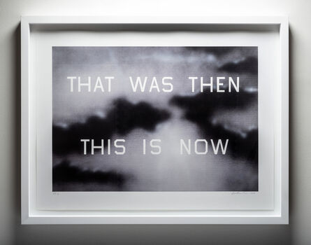 Ed Ruscha, ‘That Was Then This Is Now’, 2014