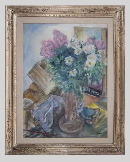 Alfonso Avanessian, ‘Still Life with Flowers and Objects’, 1990