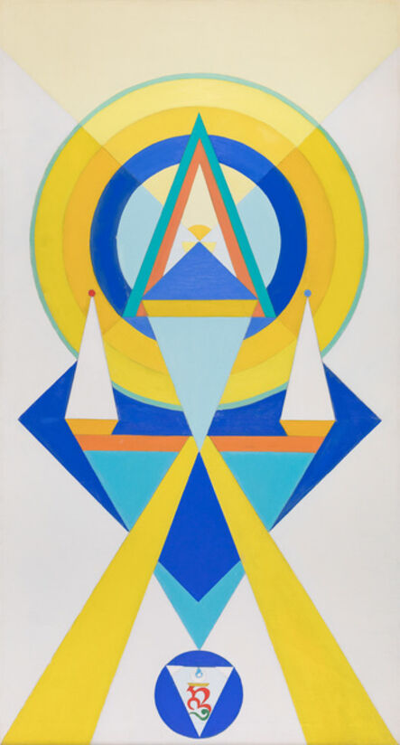 Charmion von Wiegand, ‘To The Adi Buddha’, 1968-1970