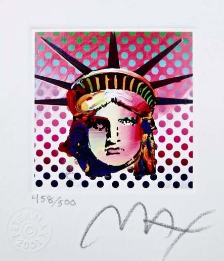Peter Max, ‘Liberty Head II’, 2001