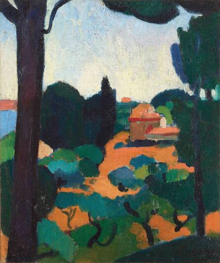 André Derain, ‘Paysage à Cassis’, 1907