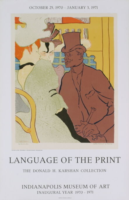 Henri de Toulouse-Lautrec, ‘The Englishman’, 1971