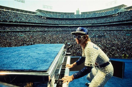 Terry O'Neill, ‘Elton John Live at Dodger Stadium’, 1975