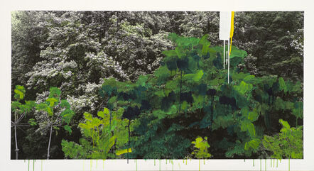 Honggoo Kang, ‘Study of Green - White Flower’, 2012